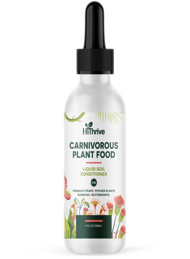 HiThrive 4oz Carnivorous Plant Food & Venus Fly Trap Food - Feeds up to 500 Times, Tropical Plant Fertilizer for Carnivorous Plants, Premium Liquid Fertilizer & Feeding Supplement for Consistent Growth - Image 1