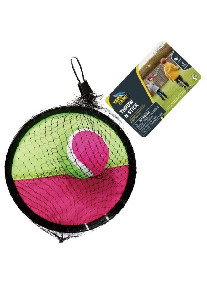 Hostfull Throw N Stick Racket Edition – 20cm Paddle Toss and Catch Game Set | Self-Stick Disc Paddle Set for Kids & Adults, Indoor/Outdoor Yard Game, Hand-Eye Coordination Trainer with Portable Storage - Image 2
