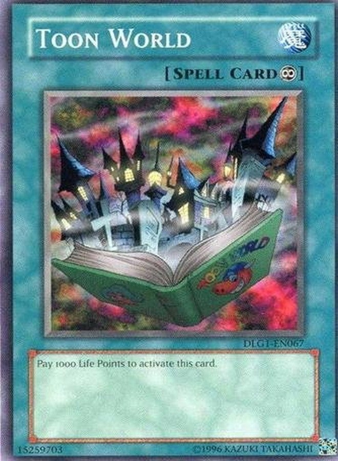 Yu-Gi-Oh! - Toon World (DLG1-EN067) - Dark Legends - Unlimited Edition - Common - Image 1