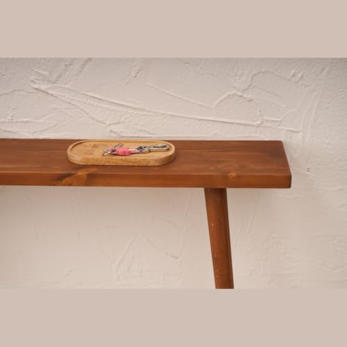 Craftsline 60Cm Long Wooden Console Table for Living Room & Entryway | Multipurpose Sofa Table with Storage Shelf | Modern Home Furniture for Hallway & Bedroom (60x20x77 Cm) - Image 5