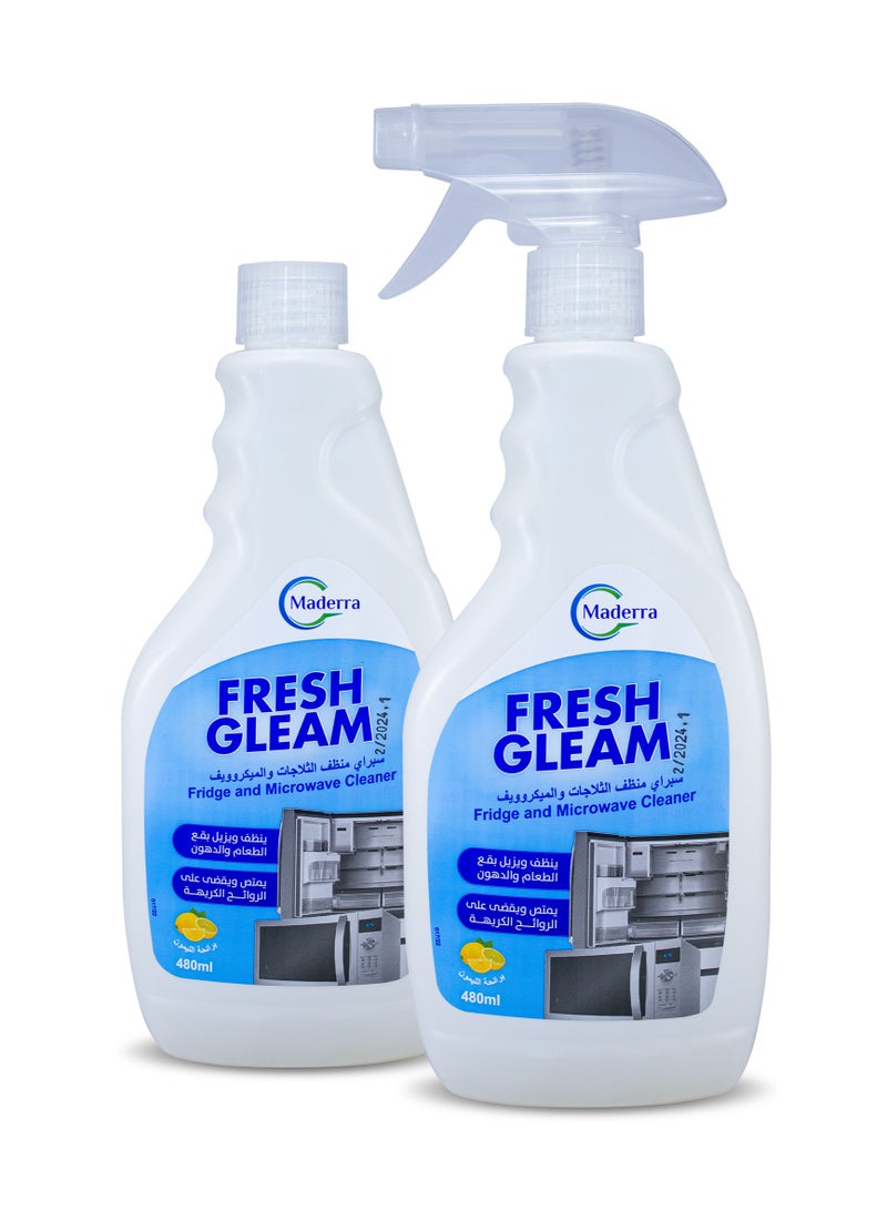 ماديرا منظف الثلاجة والميكروويف فريش جليم للمعان بدون آثار - Image 1