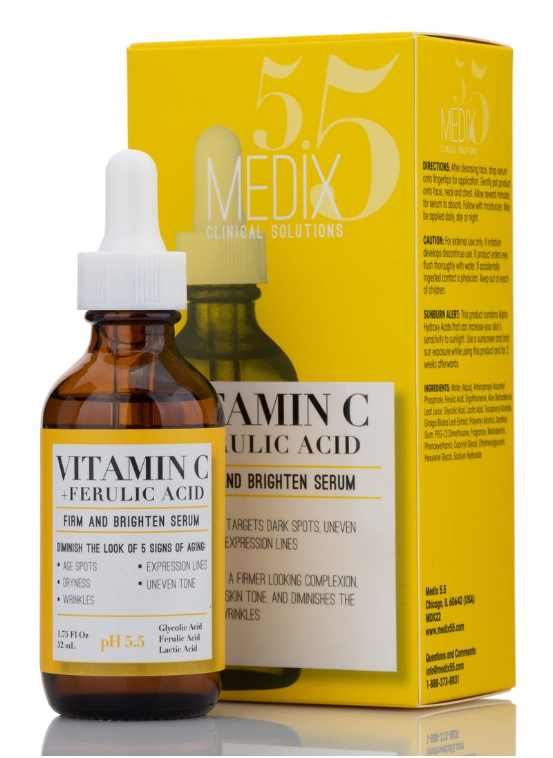 Vitamin C  And Ferulic Acid Frim And Brighten Facial Serum 52 ML - pzsku/ZF2A0B08241F78A9E55F0Z/45/_/1738983374/c623f137-7fa6-4b99-aa85-9626ffbdc769