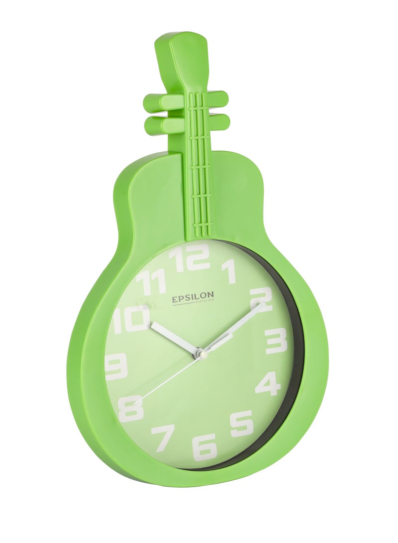 Epsilon Wall clock -Guitar shaped 1X10  - Image 1