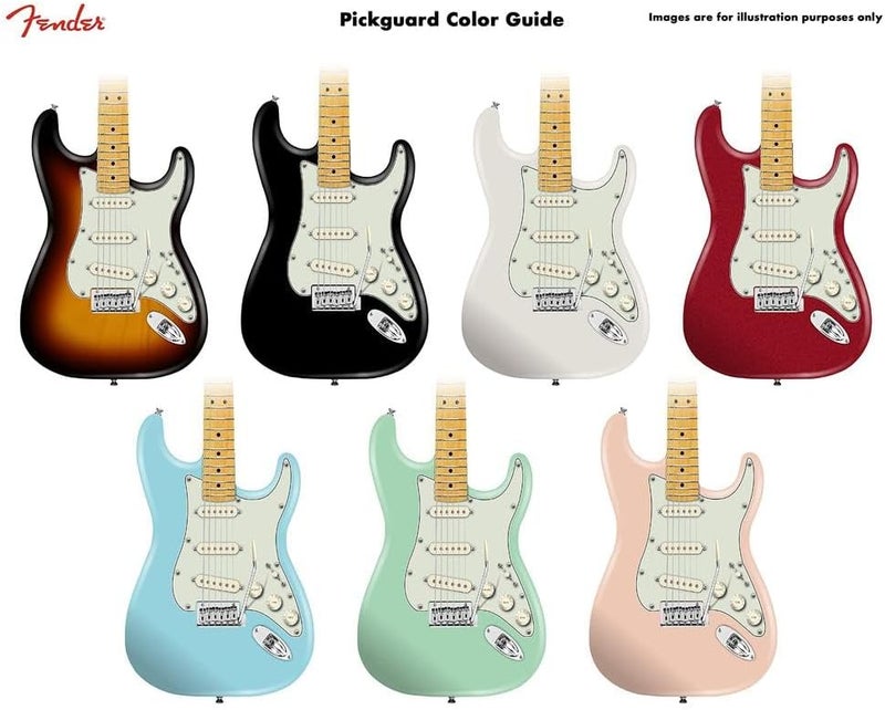 Fender 3-Ply Mint Green 11-Hole Vintage Mount S/S/S Stratocaster Pickguard with Truss Rod Notch - Image 2