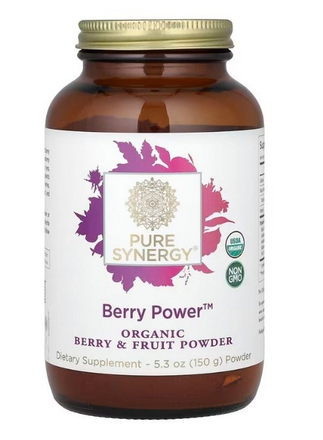 Pure Synergy Berry Power Organic Berry and Fruit Powder 5.3 oz 150 g - Image 1