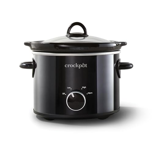 Crock-Pot Crockpot 2Quart Classic Slow Cooker Small Slow Cooker Black 