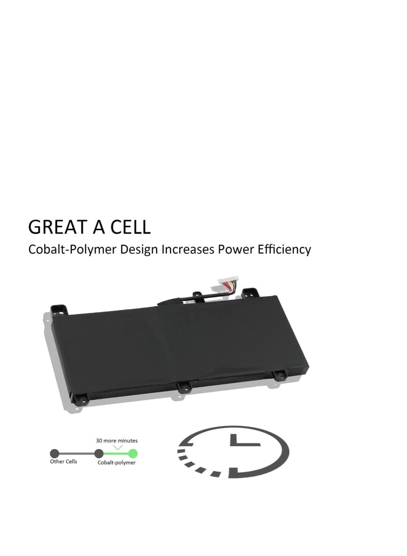 Terabyte 15.4V 66Wh 4335mAh 4-Cell C41N1731-1 Laptop battery compatible for Asus ROG Strix G15 G512 G512LV G512LU G512LW G512LWS SCAR 15 G532LV G532LW G532LWS - Image 5