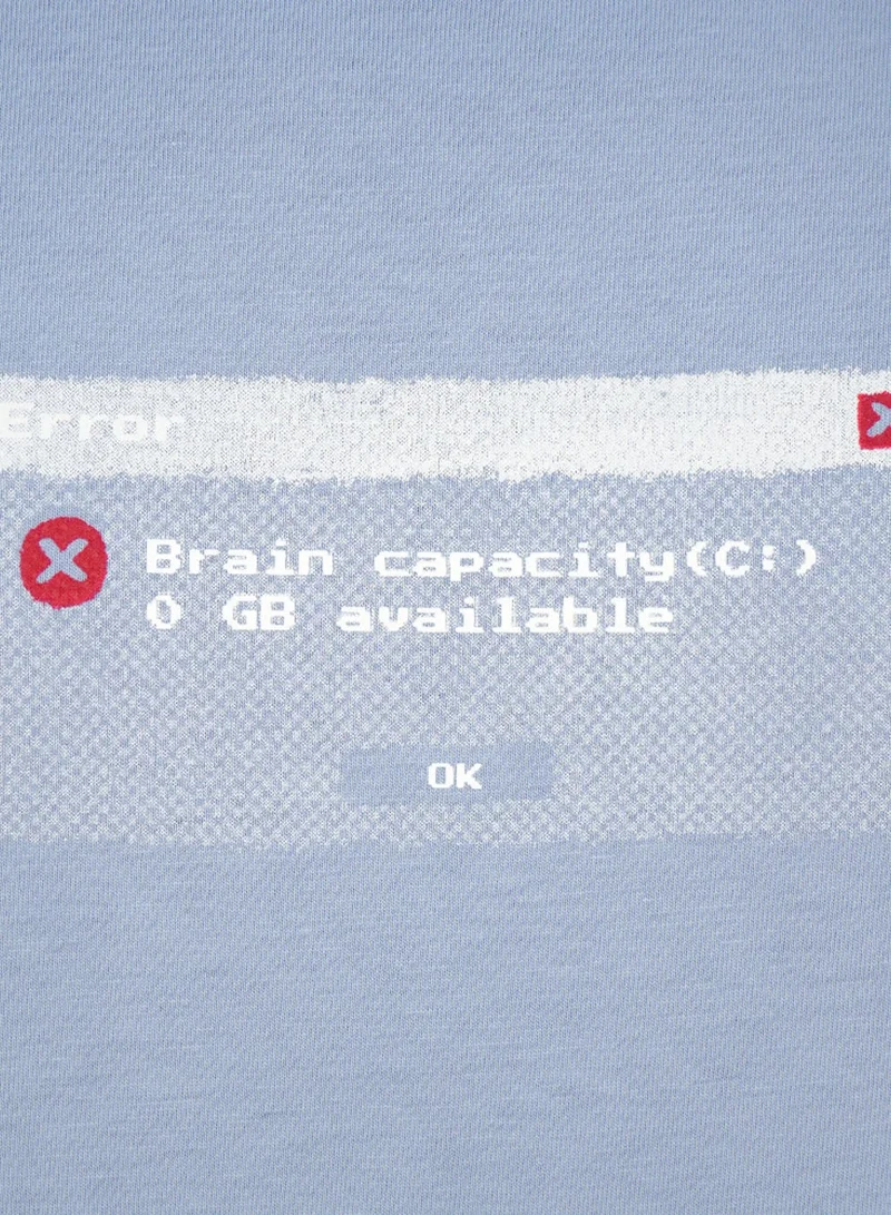 GIORDANO  Men’s Slim Cotton Crew Neck Message Print Tee for Men | Best Price UAE