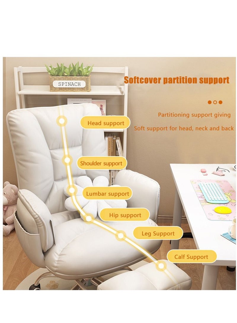 Arabest Office Chair, Sedentary Comfortable Reclinable Computer Chair, Gaming Gaming Chair, Sofa Chair  - Image 2