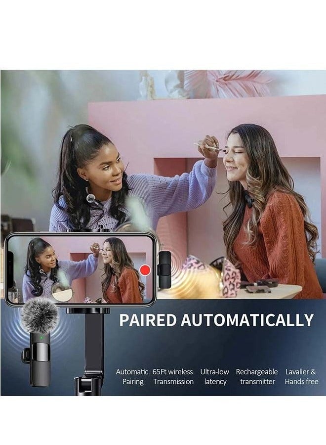 NEW Wireless Lavalier Microphone Audio Video Recording Mini Mic For iPhone Android Laptop Live Gaming Mobile Phone Microphone  - Image 5