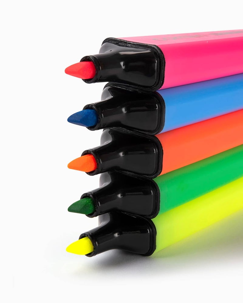 Camlin Highlighter Pen 5 Shades, Multicolor - Image 3