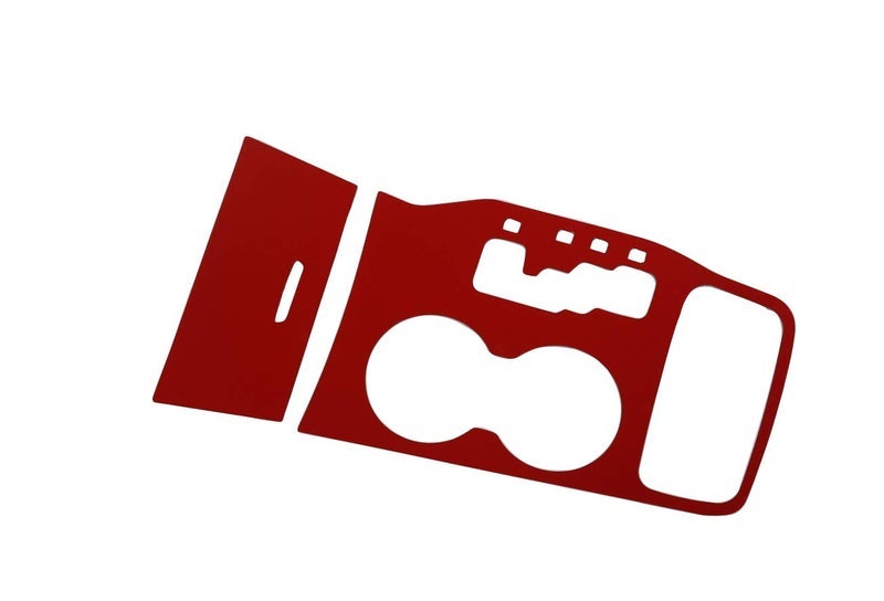 YOCTM لجيب جراند شيروكي 2011 2012 2013 ملحقات داخلية غطاء حامل الأكواب المركزي من ألياف الكربون الحقيقية - Image 2