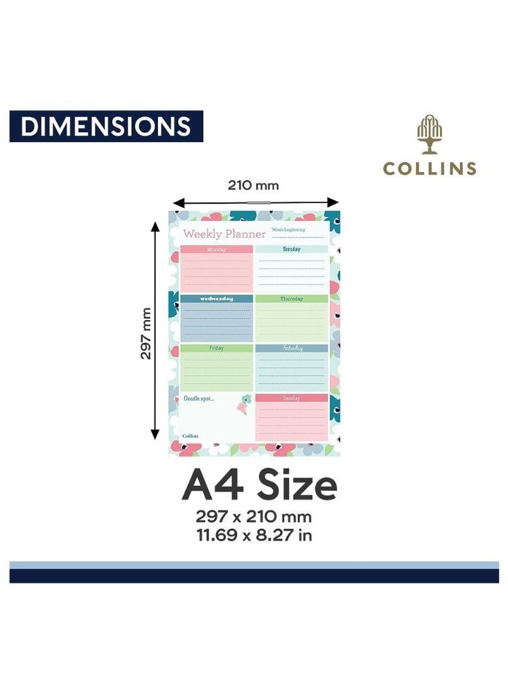 Collins A4 Weekly Deskpad - Image 3