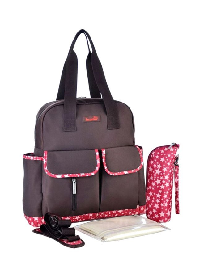 New Style Water-Proof Diaper Bag Set - 1xDiaper Bag,1x Pouch,1x Diaper Pouch,1x Belt, 1x Bottle Cover 