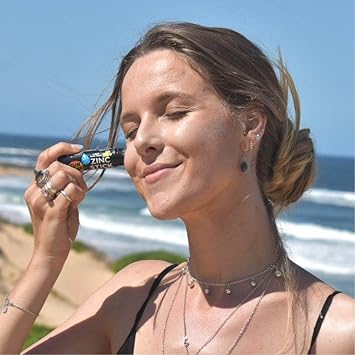 Sun Zapper Light Skin Tone Original Zinc Stick SPF 50 Zinc Oxide Mineral Sunblock Stick for Face - Image 3
