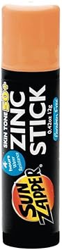 Sun Zapper Light Skin Tone Original Zinc Stick SPF 50 Zinc Oxide Mineral Sunblock Stick for Face - Image 1