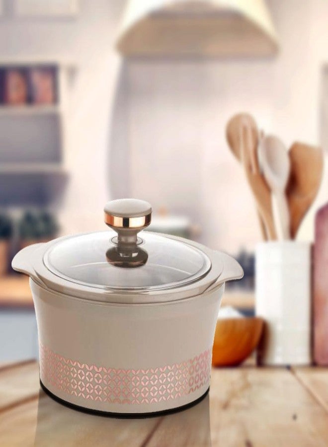 KAPI ENTERPRISE WITH K Steel Casserole | PU Insulated | BPA Free | Odour Proof |Ideal for Chapatti | Roti | Curd Maker | Thermoware | Hot Pot | Serving and Storing [1 PCS] - Image 5