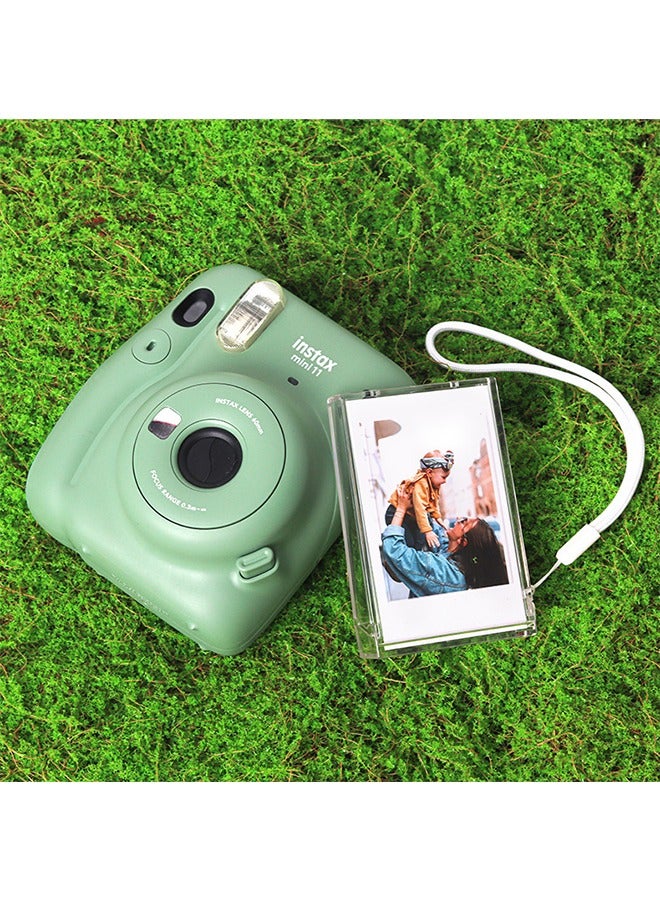 YELIN Instax Photo Storage Box, Photo Frame,Picture Holder Storage,Instant Camera Film 3 inch Photo Organizer Pouch Clear  - Image 5