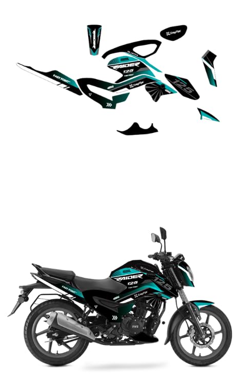 Grayfixx Nitro Edition Full Body Sticker for Raider 125 | Raider Decals Made in Premium Gloss Vinyl with FPF (Fade Protection Film) Water Proof Precut Sticker Pack of 1 with 2 Years Warranty - Image 5