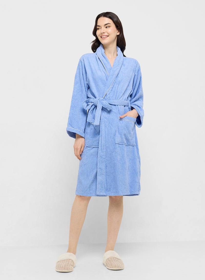 Ginger Plush Terry Bath Robe  - Image 4