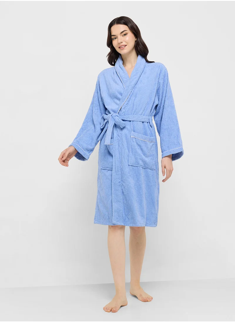 Ginger Plush Terry Bath Robe