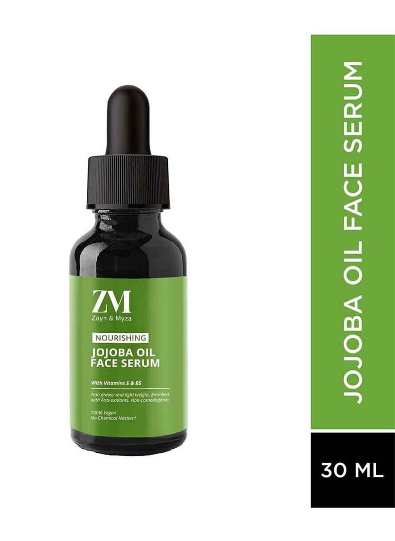 Zayn & Myza - Zayn and Myza Jojoba Oil Face Serum, Noursihes Skin And Reduces Belmish Marks And Uneven Skin Tone 30ml - Image 1