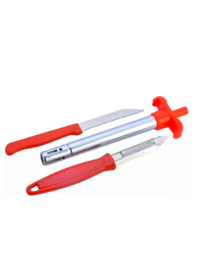 BEEZY Lighter, Knife, Peeler Combo Kitchen Tool Set - Image 1