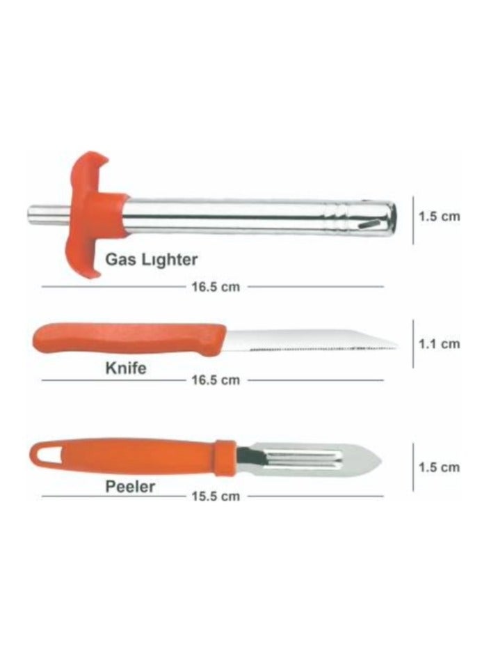 BEEZY Lighter, Knife, Peeler Combo Kitchen Tool Set - Image 3