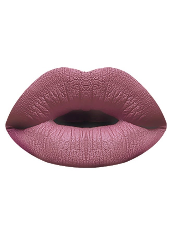 Ruby Kisses Forever Matte Liquid Lipstick - RFML06 (Aged Rose) - Image 5