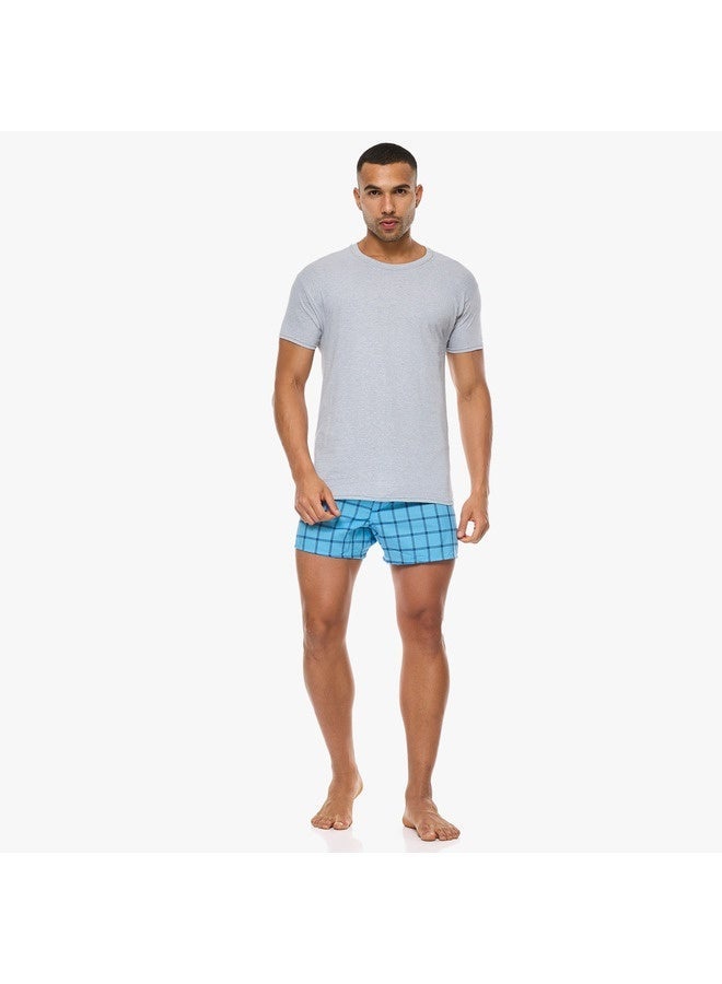 HANES Crewneck T-Shirt Mens Hanes 2165P2-2Pcs Multicolor - Image 4