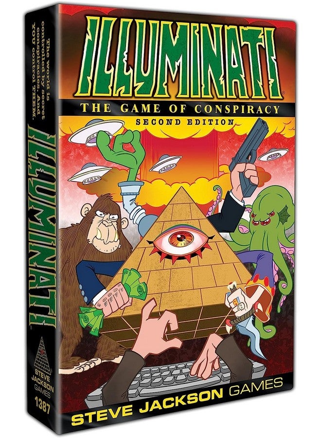 STEVE JACKSON GAMES Illuminati Second Edition Game The Game of Conspiracy Family Card Dice Game For Adults and Family Ages 13+ for 2 - 6 Players Average Play Time 60 -120 Minutes From Steve Jackson Games - Image 1