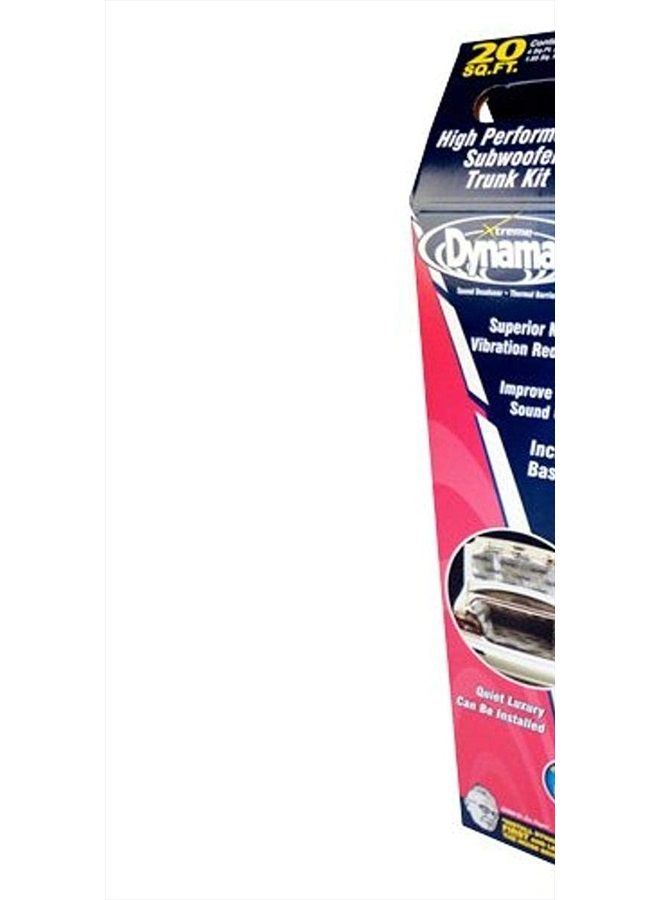 Dynamat 19405 18" x 32" x 0.067" Thick Self-Adhesive Sound Deadener with Xtreme Trunk Kit, (Set of 5) - Image 2