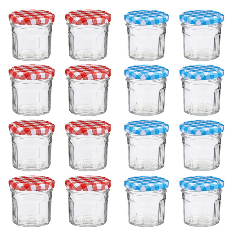 12Pcs Glass Jam Jars with Airtight Lids for Honey Pickles Sugar and Dry Food Storage - Image 2