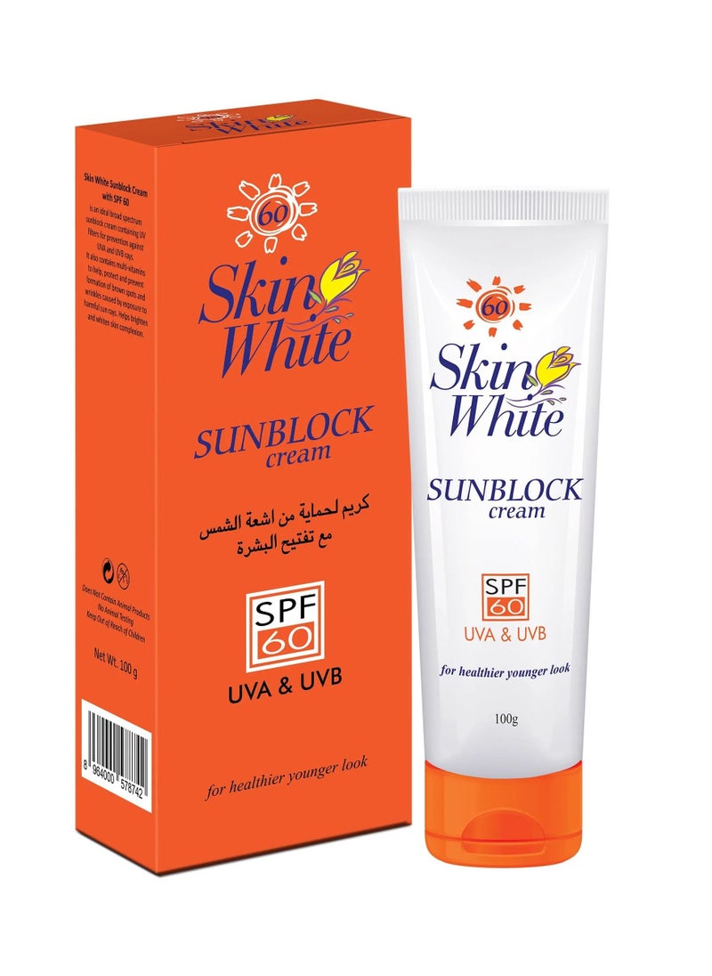 skin white - Sun Block Cream 60SPF - Image 1