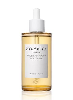 Madagascar Centella Ampoule, 100ml; Soothing and Hydrating Ampoule with Centella Asiatica Extract; Calming Serum for Sensitive Skin; Lightweight and Fast-Absorbing Formula