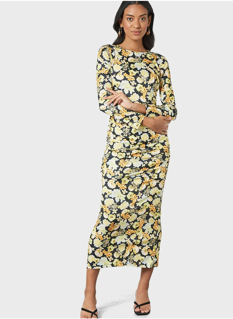 SIVVI for HANIYA Floral Print Dress