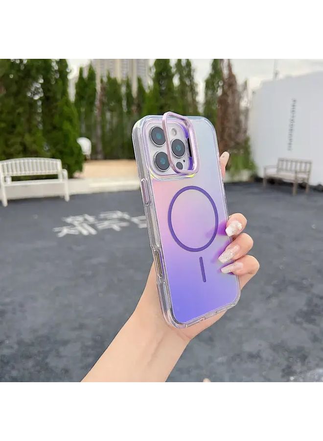 Vibrant Orange Phone Case With Transparent Material High Gloss Hardware Camera And Buttons Support Wireless Charging For Apple iPhone 12 Pro - Image 2