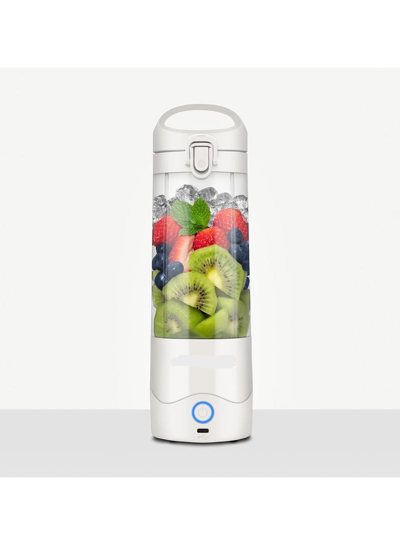 Portable Smoothie Blender – Prepare your smoothie anytime, anywhere. Charge it once, use it more than 15 times! Perfect for smoothies, protein shakes, and frozen juices.  - Image 2