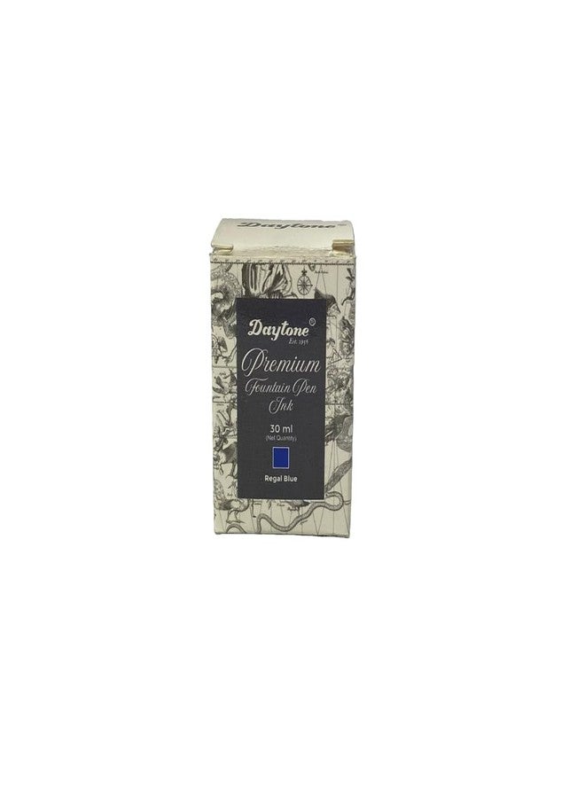 Daytone Premium Fountain Pen Ink (Regal Blue, 30 ml Bottle) - Image 2