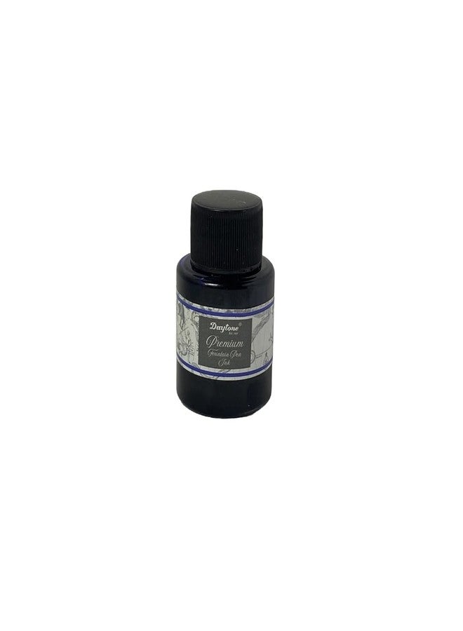 Daytone Premium Fountain Pen Ink (Regal Blue, 30 ml Bottle) - Image 1