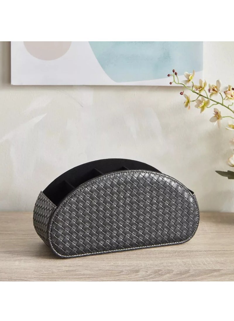 Home Box HBSO Nordic Leather Remote Holder - 30x10x15 cm  - Image 2