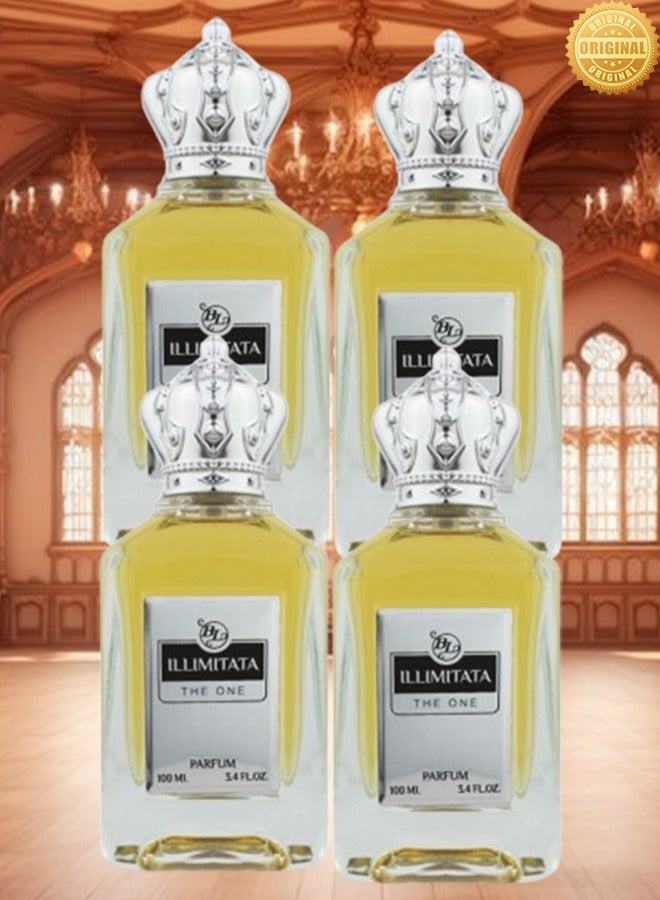 BL 4 Pieces Illimitata The One Perfume 100ml EDP - Image 1