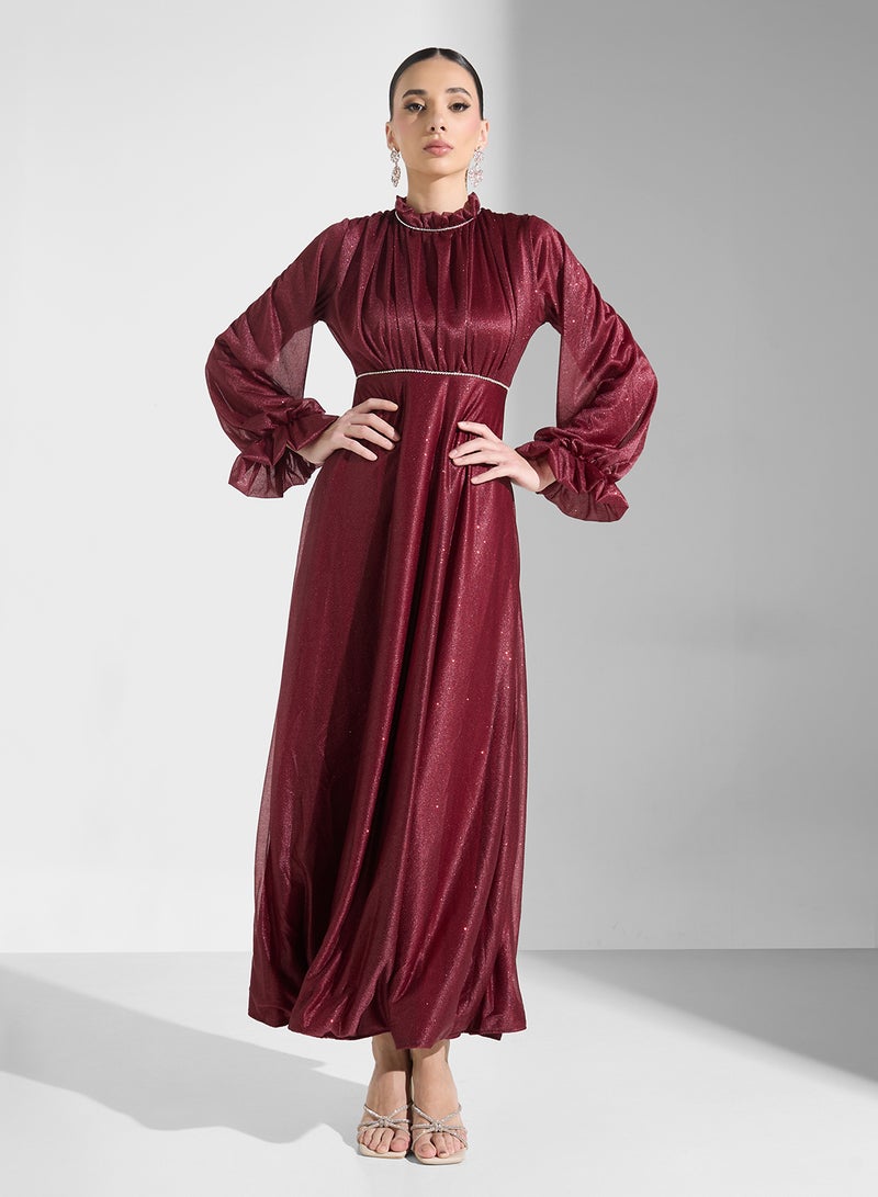 Khizana Shimmering Chiffon Dress  - Image 1