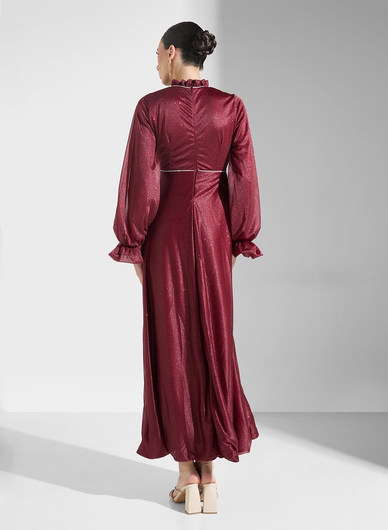 Khizana Shimmering Chiffon Dress  - Image 2