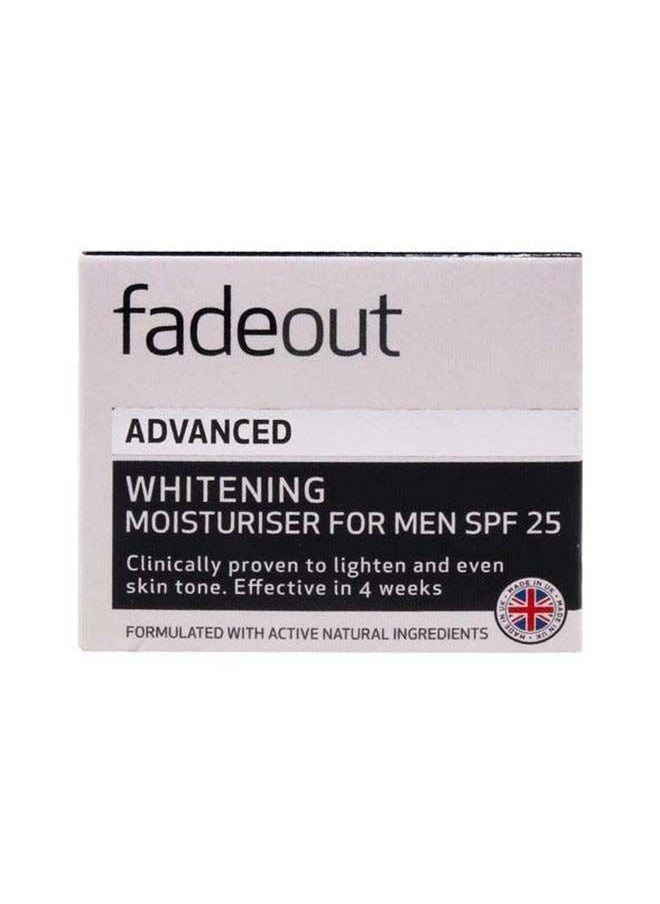 FADE OUT Advance Whitening Moisturizer for Men SPF 25 50ml 