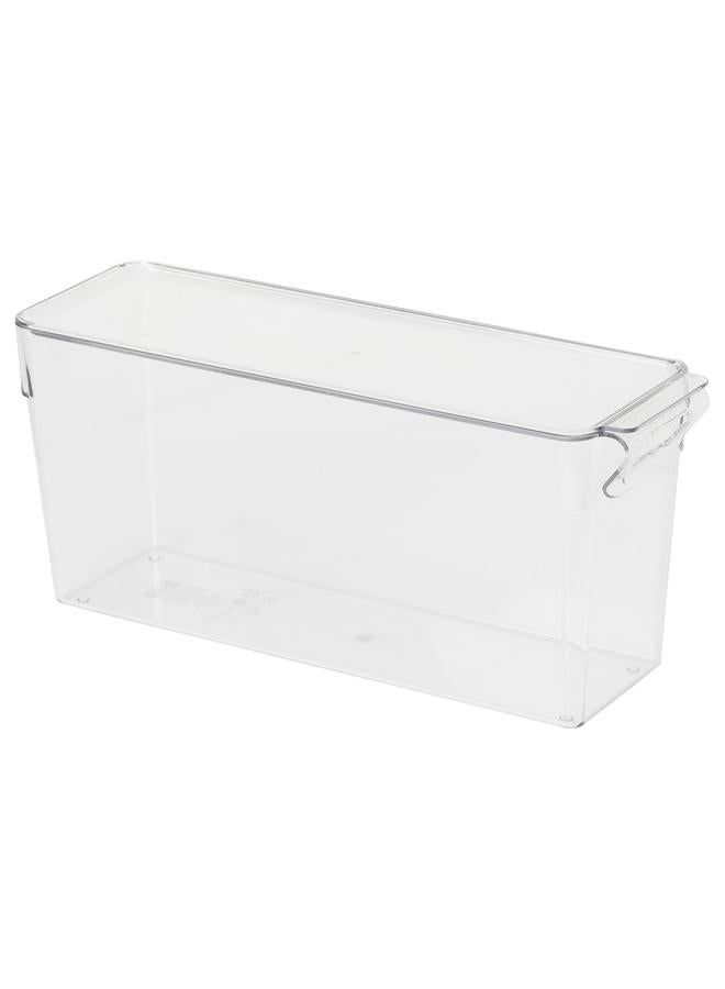 erorex Storage box for fridge, transparent, 32x10x14 cm - Image 1