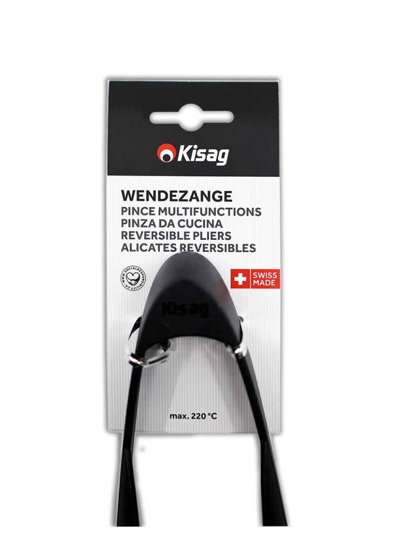 Kisag Heat-Resistant Serving Tongs – Kitchen Tool – Model 018301KI – Swiss Made - Image 1