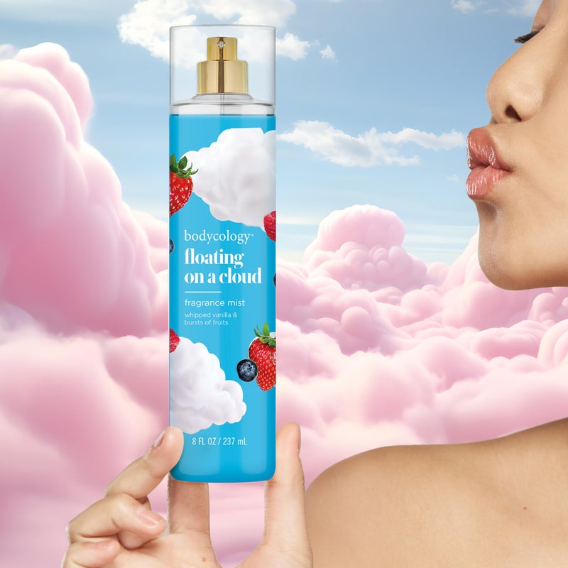 Bodycology باديكولوجي رذاذ الجسم المعطر طويل الأمد، عائم على سحابة، 8 أونصة سائلة - Image 5