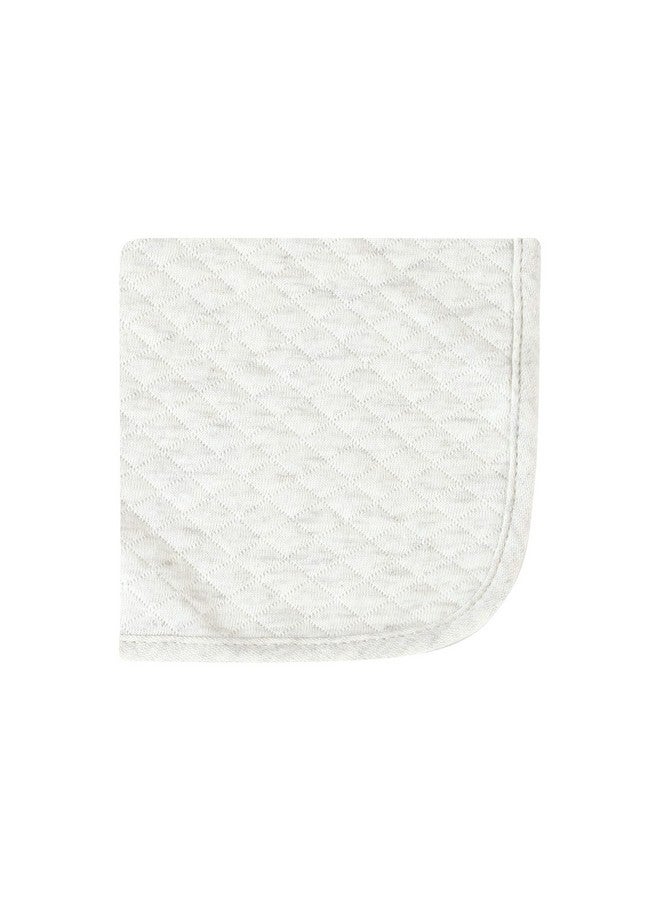 Hudson Baby Unisex Baby Quilted Cotton Washcloths, Forest Animals, One Size - Image 4