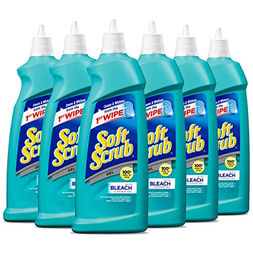 Soft Scrub Gel with Bleach Cleaner, 28.6 Ounces (Pack of 6) - Image 1
